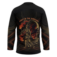 Hecate Triple Goddess Hockey Jersey Greek Hecate Flaming Torches Key Snake And Hounds