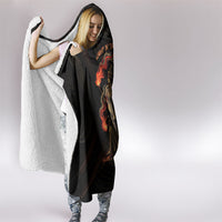 Hecate Triple Goddess Hooded Blanket Greek Hecate Flaming Torches Key Snake And Hounds