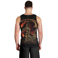 Hecate Triple Goddess Men Tank Top Greek Hecate Flaming Torches Key Snake And Hounds