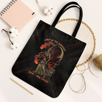 Hecate Triple Goddess Tote Bag Greek Hecate Flaming Torches Key Snake And Hounds