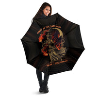Hecate Triple Goddess Umbrella Greek Hecate Flaming Torches Key Snake And Hounds
