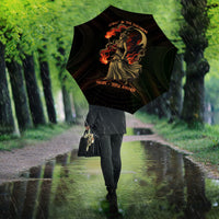Hecate Triple Goddess Umbrella Greek Hecate Flaming Torches Key Snake And Hounds