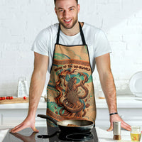 Hecate Goddess Of Witchcraft Apron Hecate Flaming Torch Serpent And Strophalos Wheel Greek