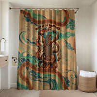 Hecate Goddess Of Witchcraft Bathroom Set Hecate Flaming Torch Serpent And Strophalos Wheel Greek