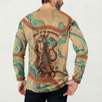 Hecate Goddess Of Witchcraft Button Sweatshirt Hecate Flaming Torch Serpent And Strophalos Wheel Greek