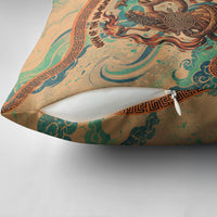 Hecate Goddess Of Witchcraft Pillow Cover Hecate Flaming Torch Serpent And Strophalos Wheel Greek