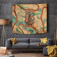 Hecate Goddess Of Witchcraft Tapestry Hecate Flaming Torch Serpent And Strophalos Wheel Greek