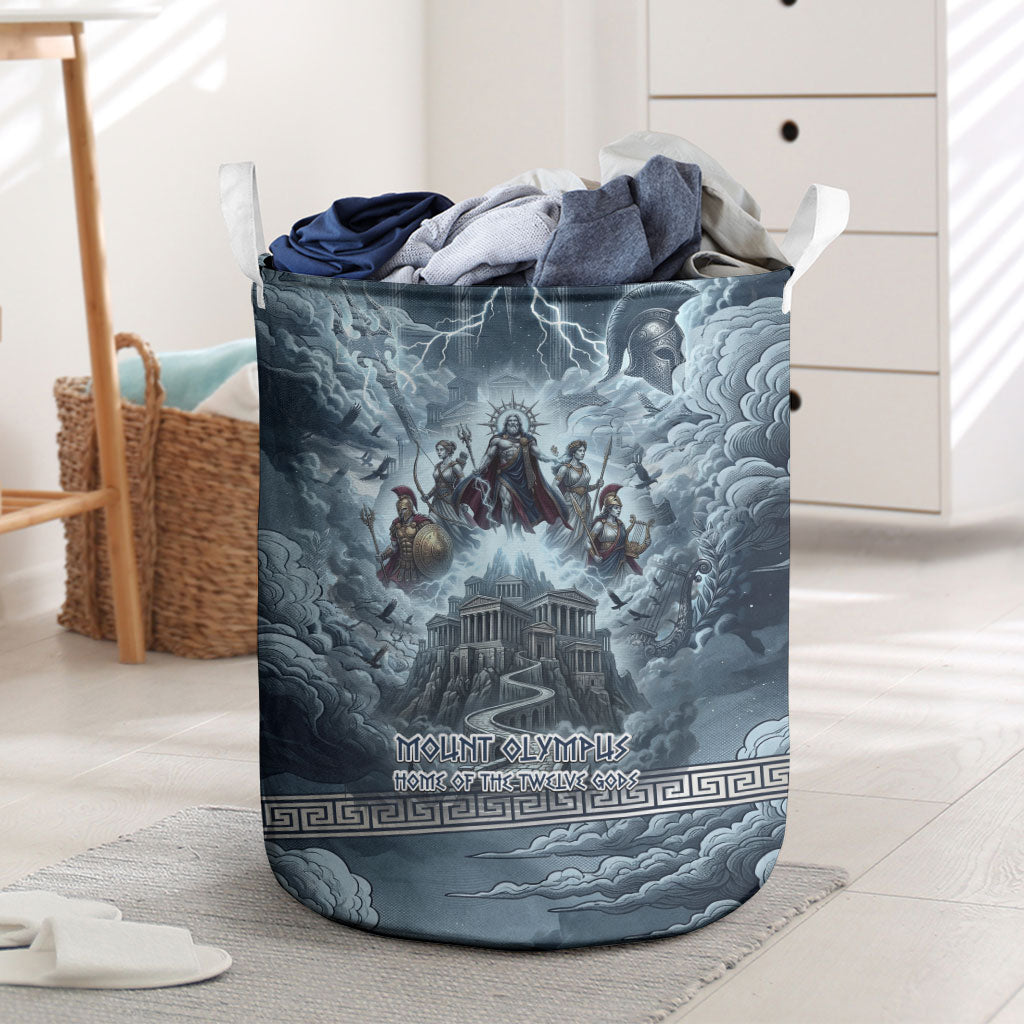 Mount Olympus Laundry Basket Throne Of The Twelve Gods Greek Mythology
