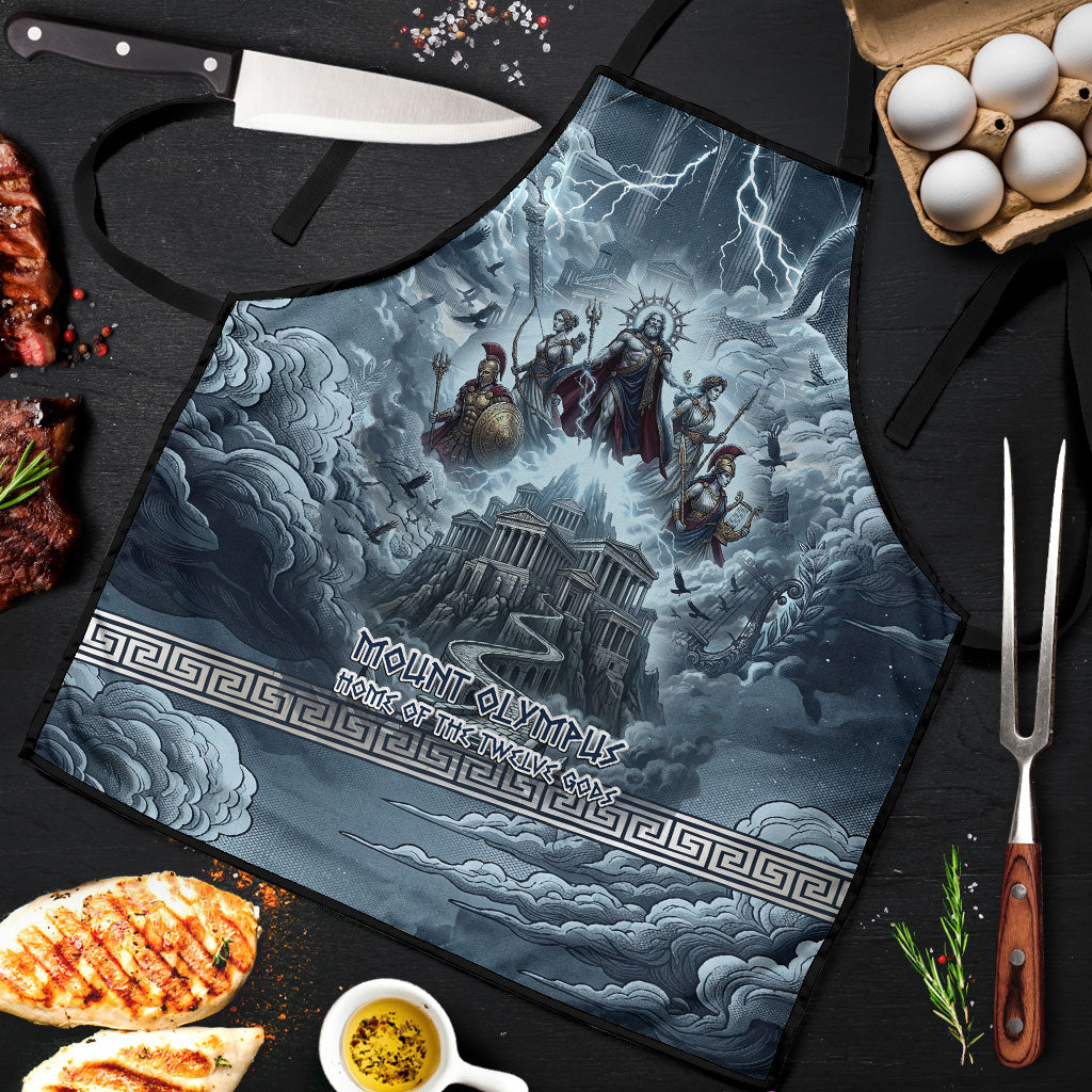 Mount Olympus Apron Throne Of The Twelve Gods Greek Mythology
