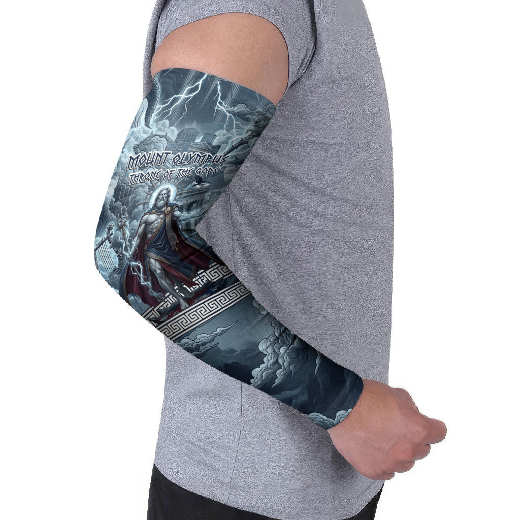 Mount Olympus Arm Sleeves Throne Of The Twelve Gods Greek Mythology