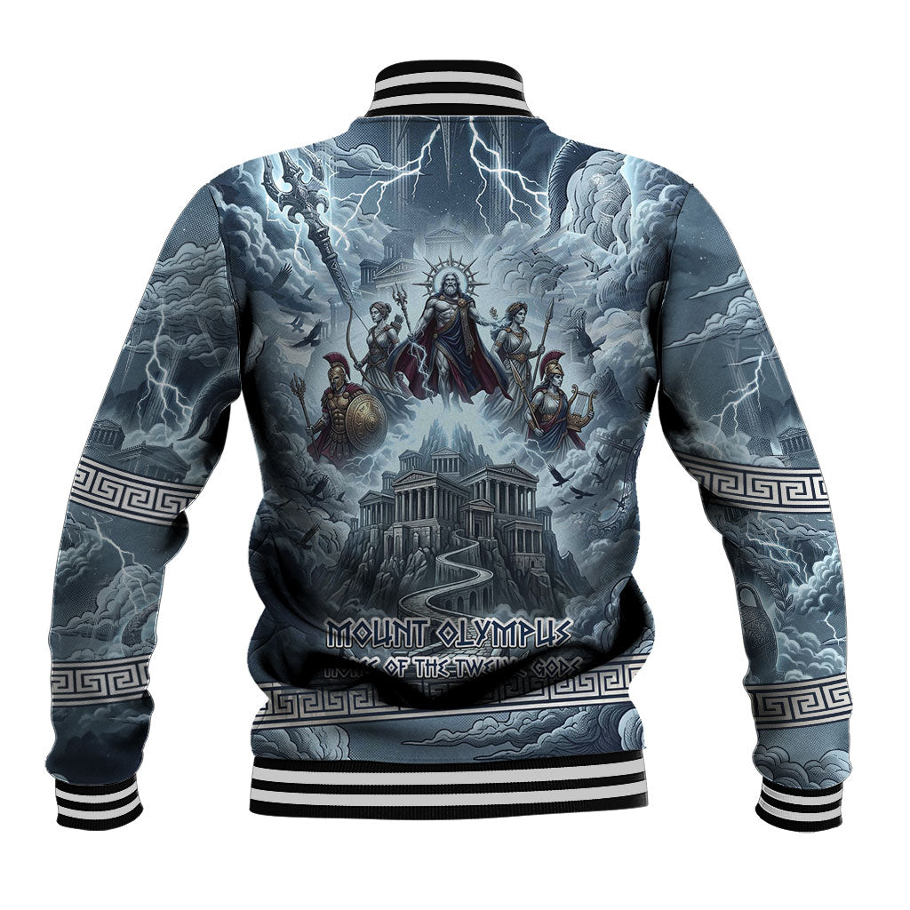 Mount Olympus Baseball Jacket Throne Of The Twelve Gods Greek Mythology