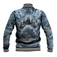 Mount Olympus Baseball Jacket Throne Of The Twelve Gods Greek Mythology