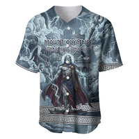 Mount Olympus Baseball Jersey Throne Of The Twelve Gods Greek Mythology
