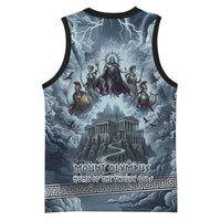 Mount Olympus Basketball Jersey Throne Of The Twelve Gods Greek Mythology