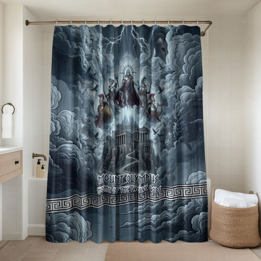 Mount Olympus Bathroom Set Throne Of The Twelve Gods Greek Mythology