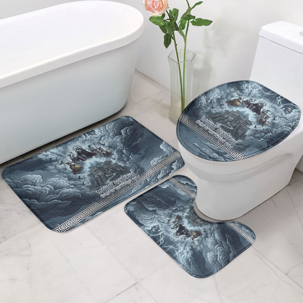 Mount Olympus Bathroom Set Throne Of The Twelve Gods Greek Mythology