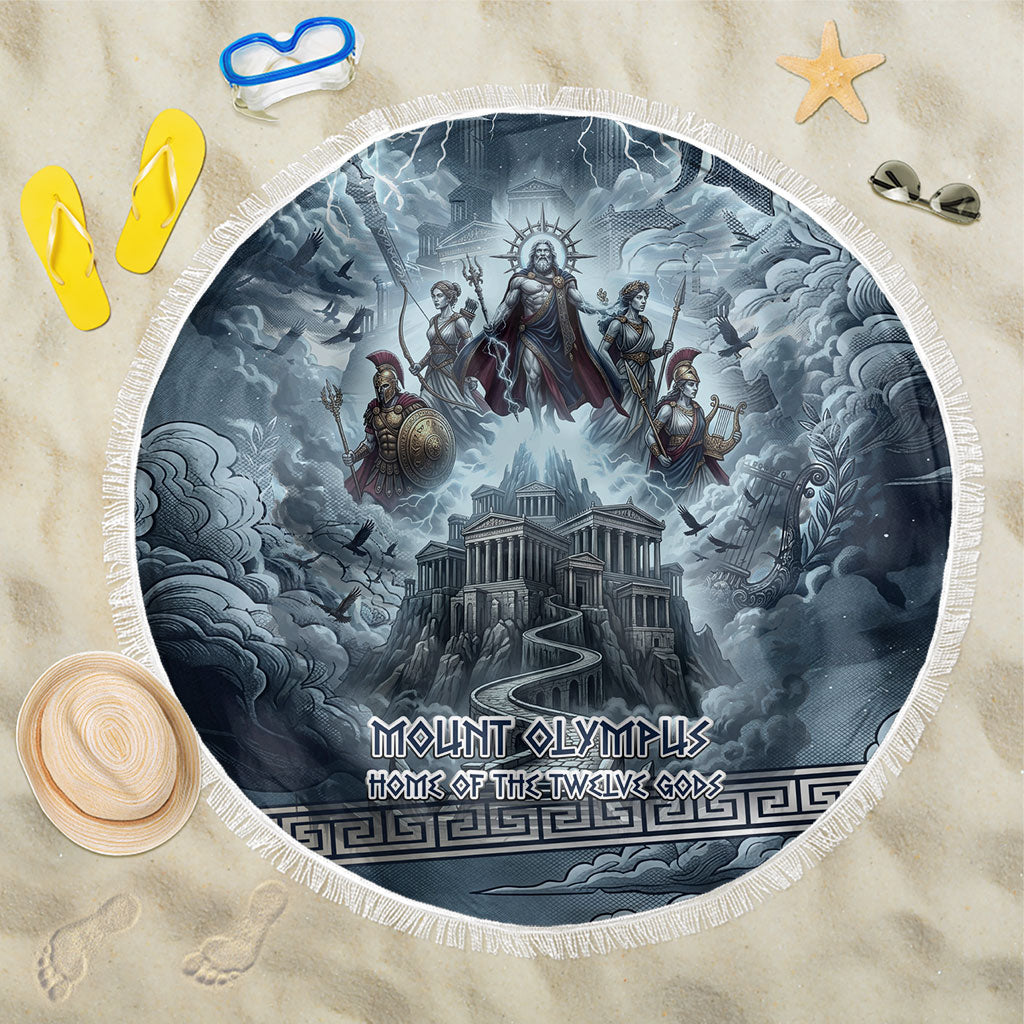 Mount Olympus Beach Blanket Throne Of The Twelve Gods Greek Mythology