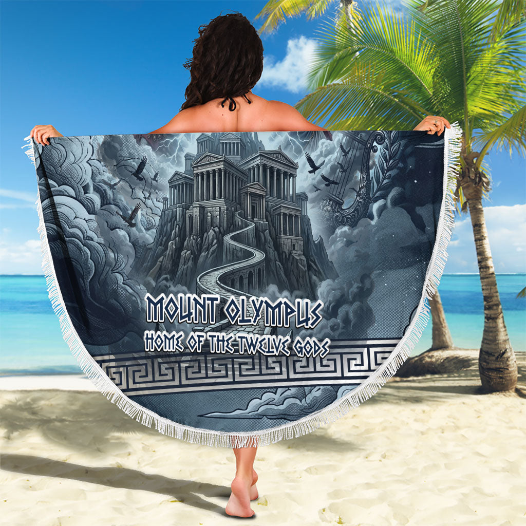 Mount Olympus Beach Blanket Throne Of The Twelve Gods Greek Mythology