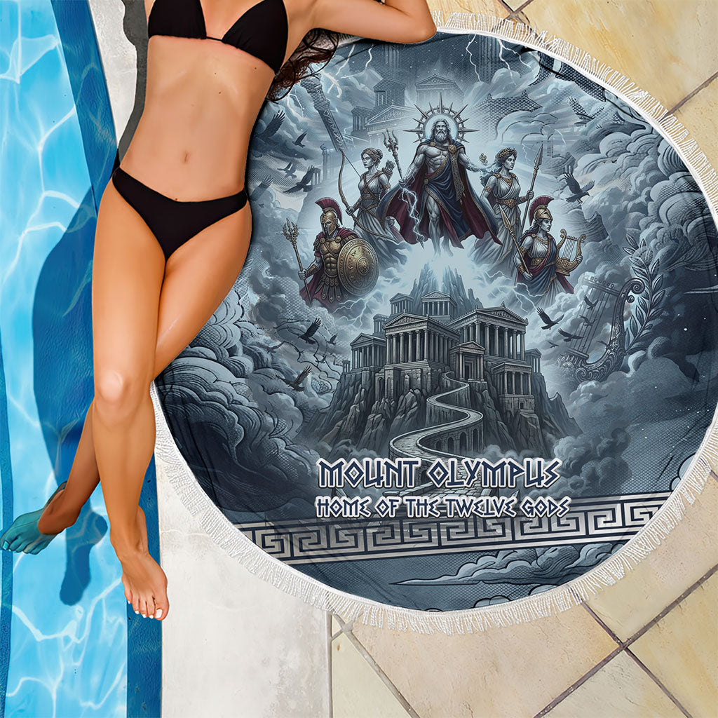 Mount Olympus Beach Blanket Throne Of The Twelve Gods Greek Mythology