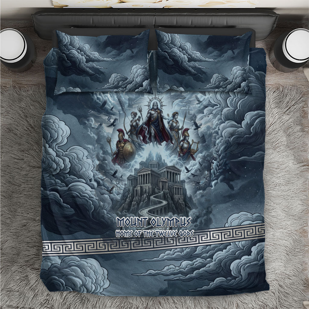 Mount Olympus Bedding Set Throne Of The Twelve Gods Greek Mythology