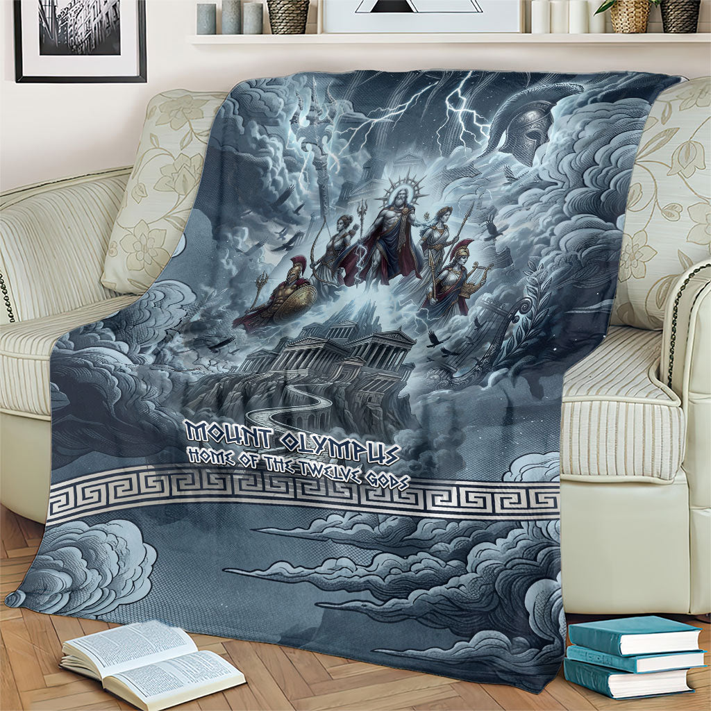 Mount Olympus Blanket Throne Of The Twelve Gods Greek Mythology
