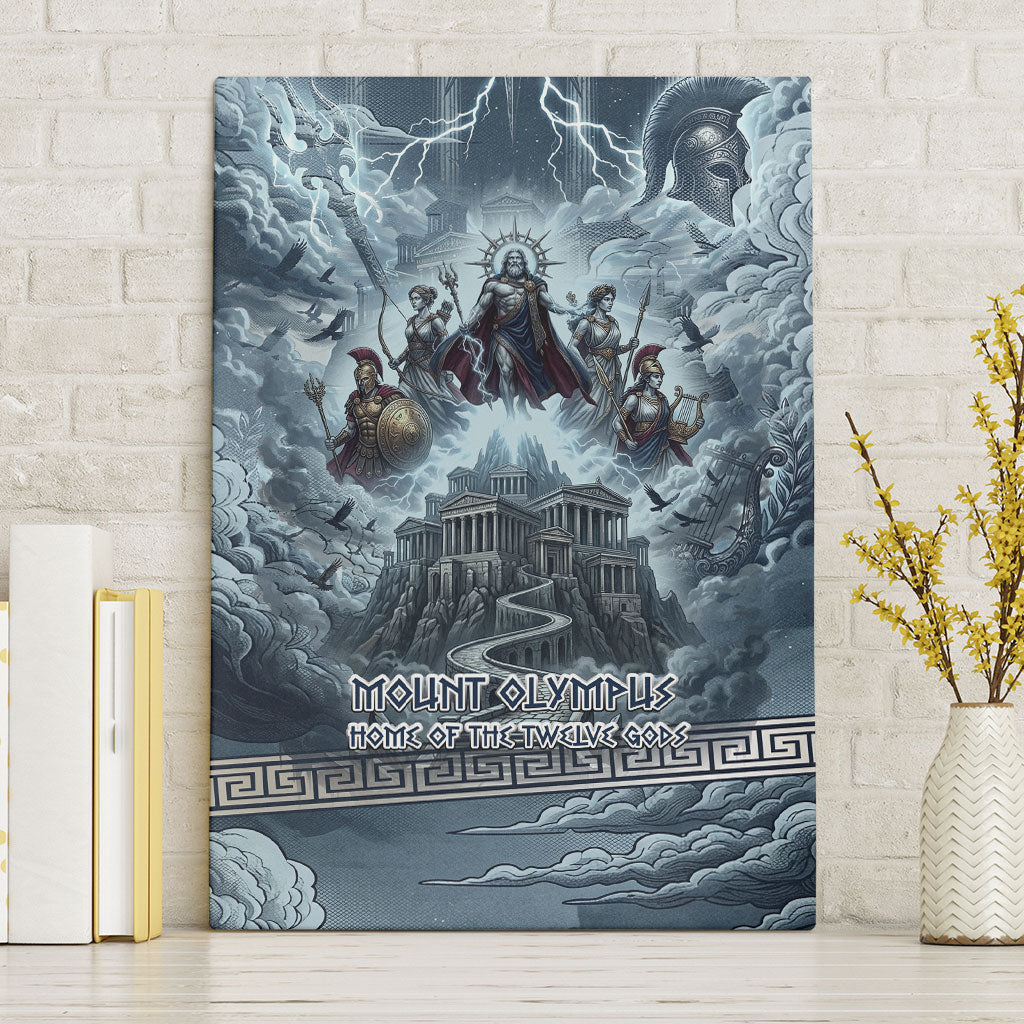 Mount Olympus Canvas Wall Art Throne Of The Twelve Gods Greek Mythology