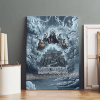 Mount Olympus Canvas Wall Art Throne Of The Twelve Gods Greek Mythology