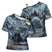 Mount Olympus Cross Shoulder Shirt Throne Of The Twelve Gods Greek Mythology