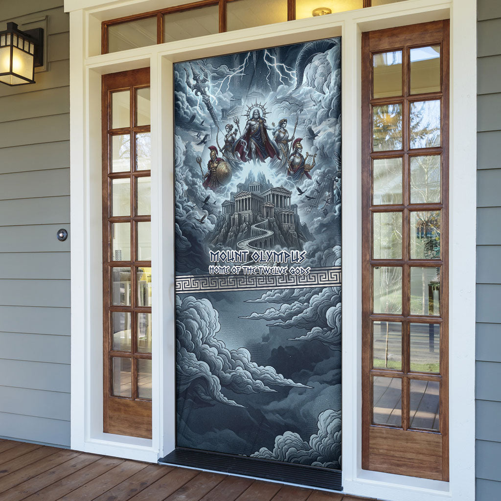 Mount Olympus Door Cover Throne Of The Twelve Gods Greek Mythology