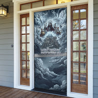 Mount Olympus Door Cover Throne Of The Twelve Gods Greek Mythology