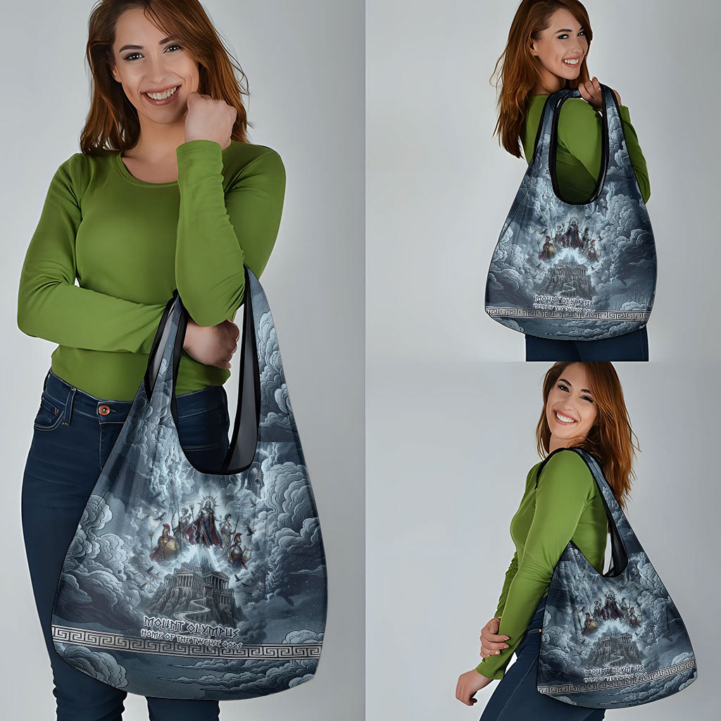 Mount Olympus Grocery Bag Throne Of The Twelve Gods Greek Mythology