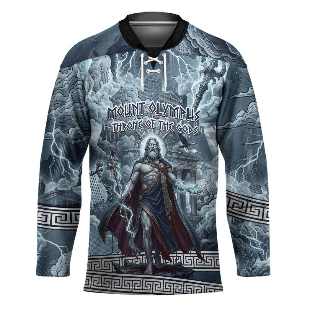 Mount Olympus Hockey Jersey Throne Of The Twelve Gods Greek Mythology