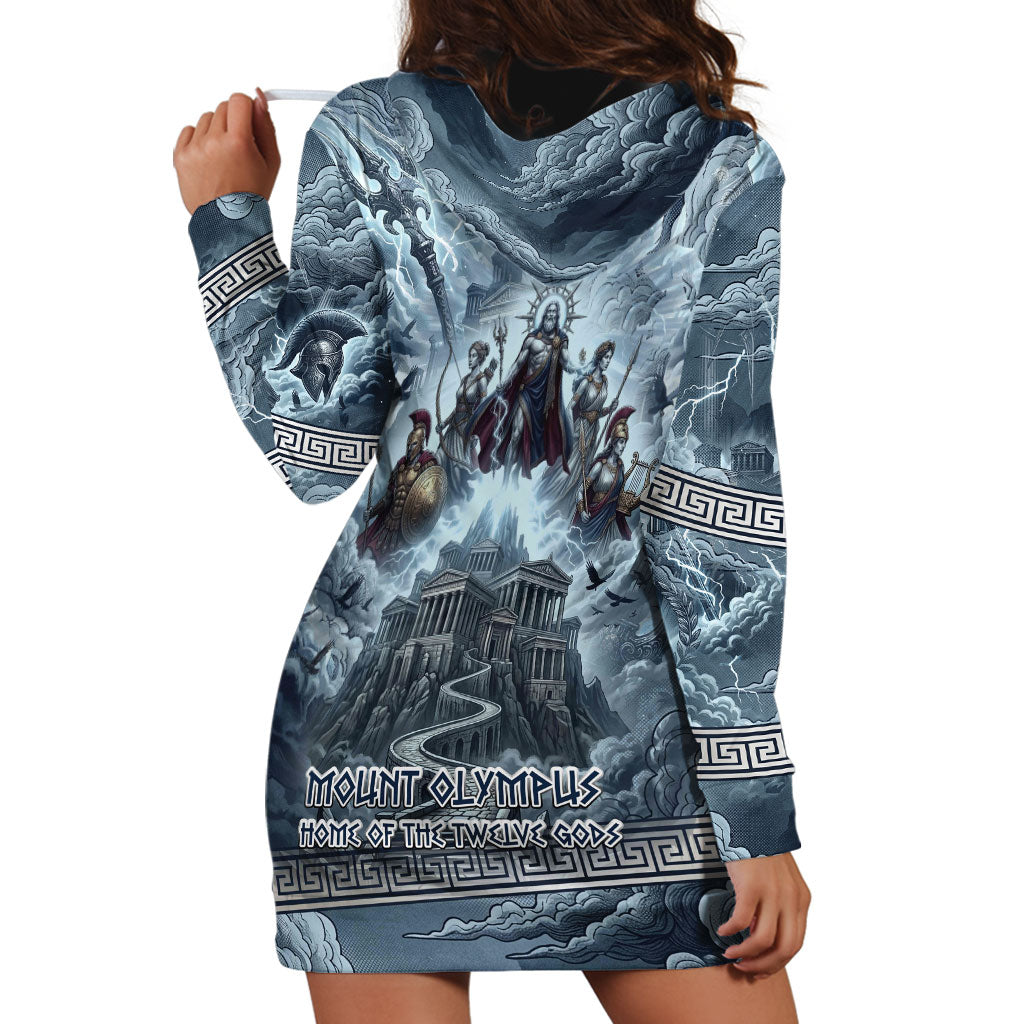 Mount Olympus Hoodie Dress Throne Of The Twelve Gods Greek Mythology