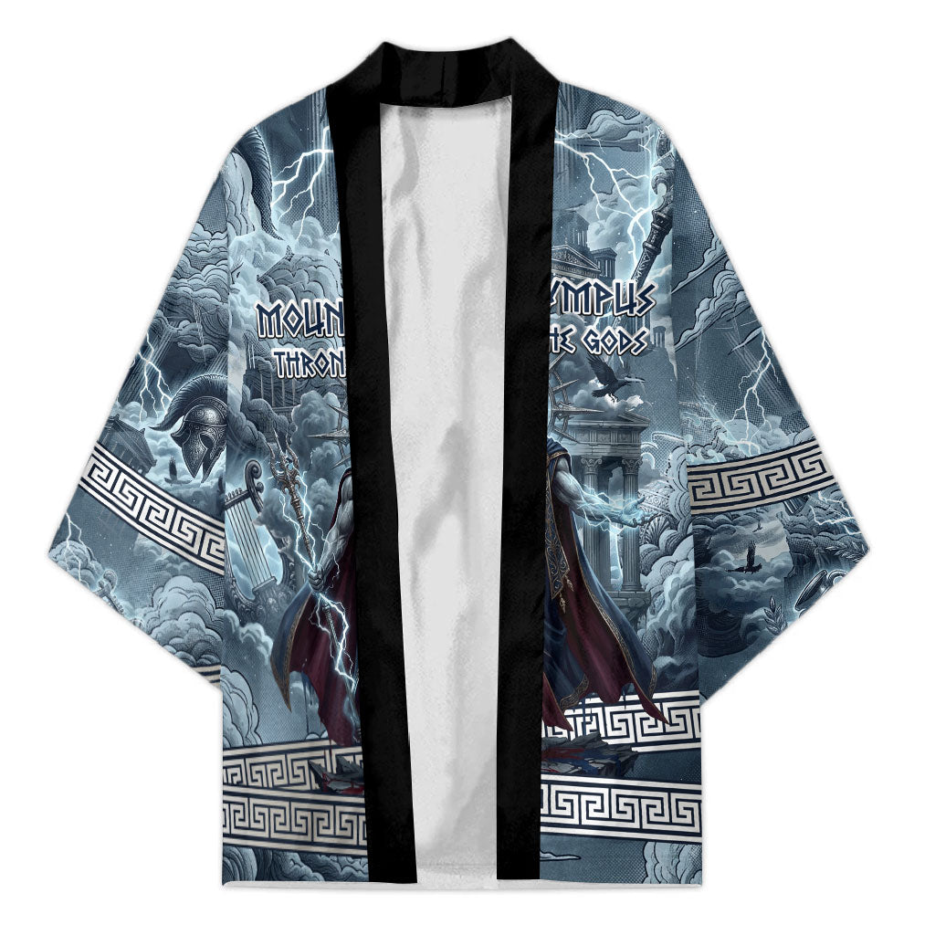Mount Olympus Kimono Throne Of The Twelve Gods Greek Mythology