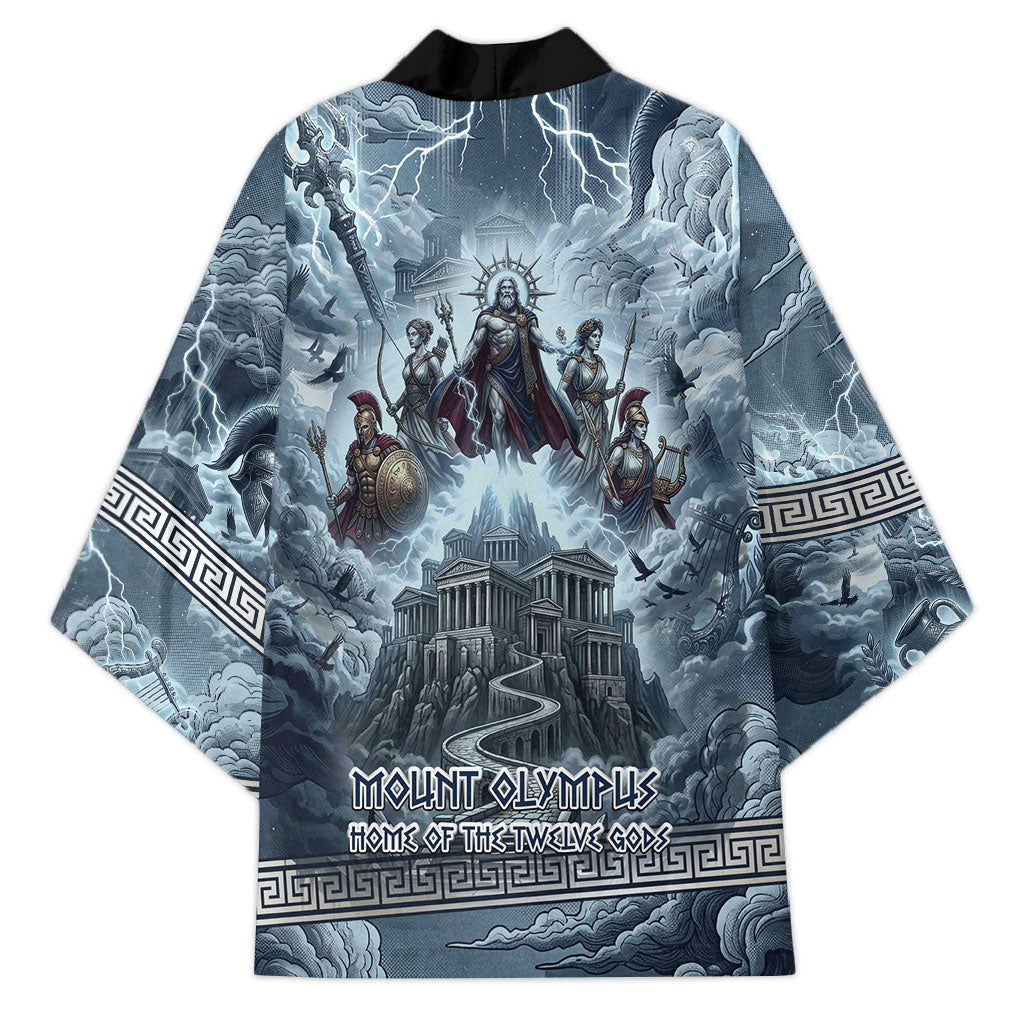 Mount Olympus Kimono Throne Of The Twelve Gods Greek Mythology