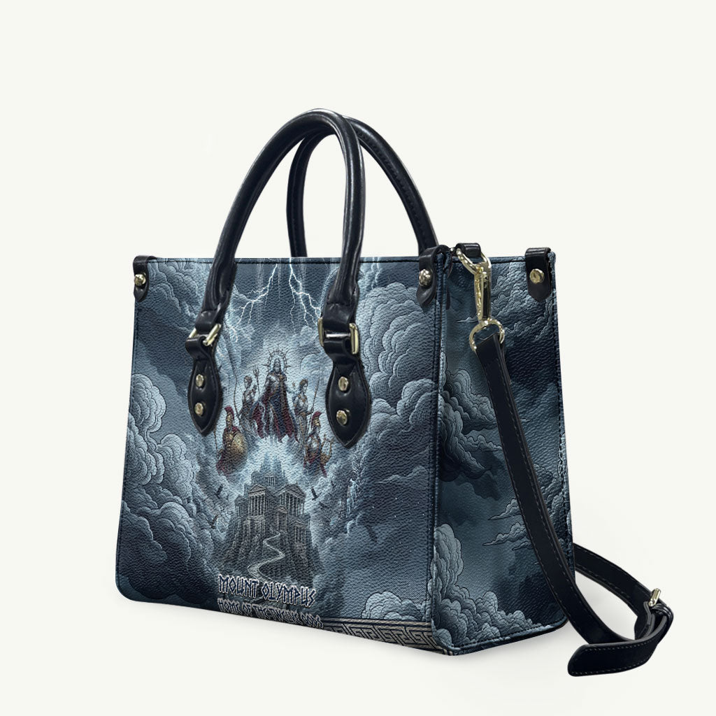 Mount Olympus Leather Bag Throne Of The Twelve Gods Greek Mythology