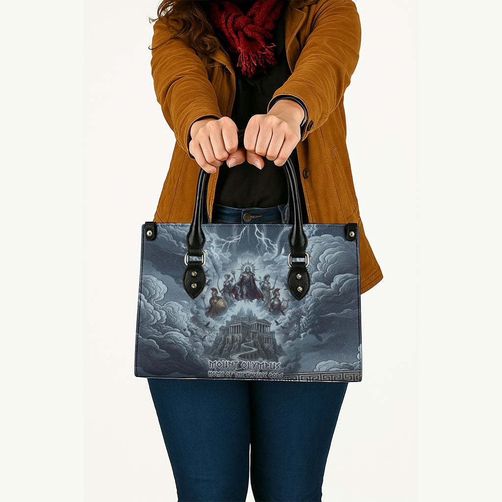 Mount Olympus Leather Bag Throne Of The Twelve Gods Greek Mythology