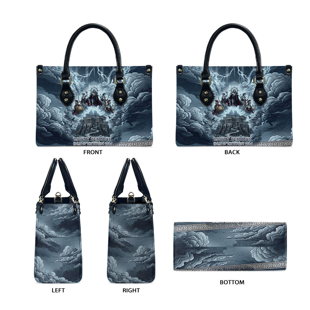 Mount Olympus Leather Bag Throne Of The Twelve Gods Greek Mythology