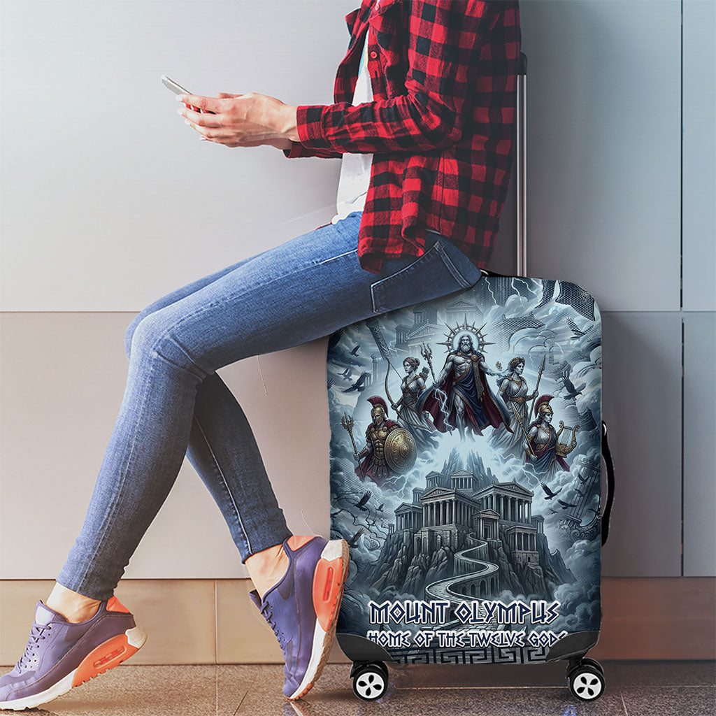 Mount Olympus Luggage Cover Throne Of The Twelve Gods Greek Mythology