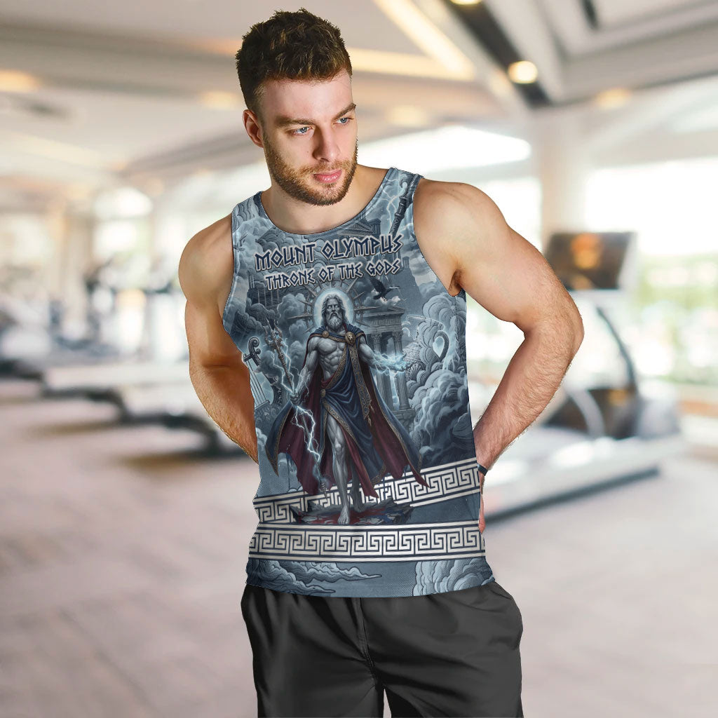 Mount Olympus Men Tank Top Throne Of The Twelve Gods Greek Mythology