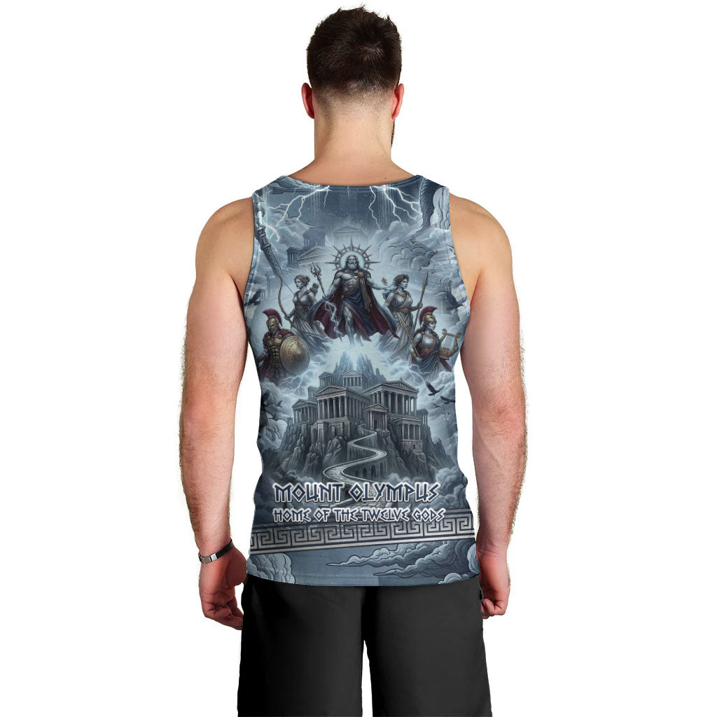 Mount Olympus Men Tank Top Throne Of The Twelve Gods Greek Mythology