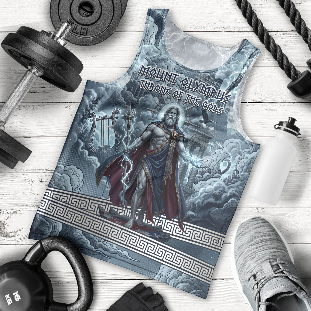 Mount Olympus Men Tank Top Throne Of The Twelve Gods Greek Mythology