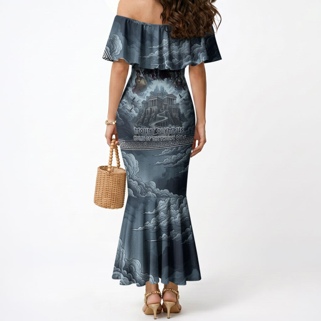 Mount Olympus Mermaid Dress Throne Of The Twelve Gods Greek Mythology