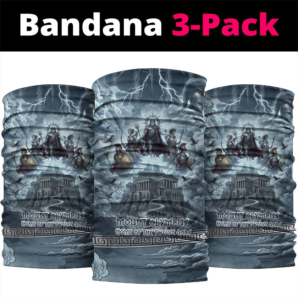 Mount Olympus Neck Gaiter Throne Of The Twelve Gods Greek Mythology