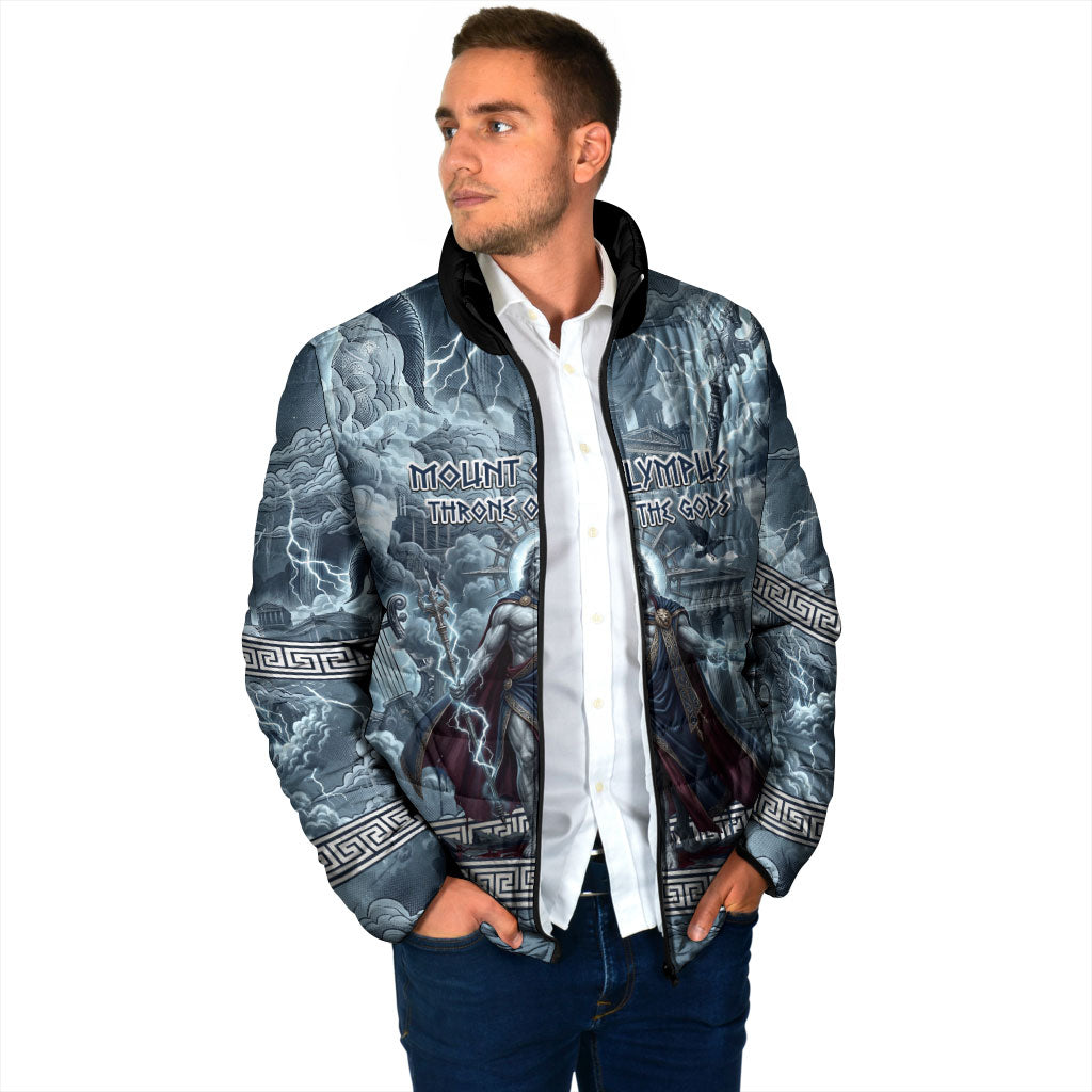 Mount Olympus Padded Jacket Throne Of The Twelve Gods Greek Mythology