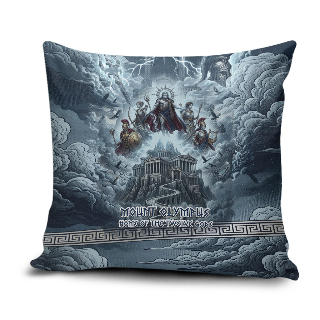 Mount Olympus Pillow Cover Throne Of The Twelve Gods Greek Mythology
