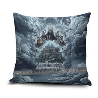 Mount Olympus Pillow Cover Throne Of The Twelve Gods Greek Mythology