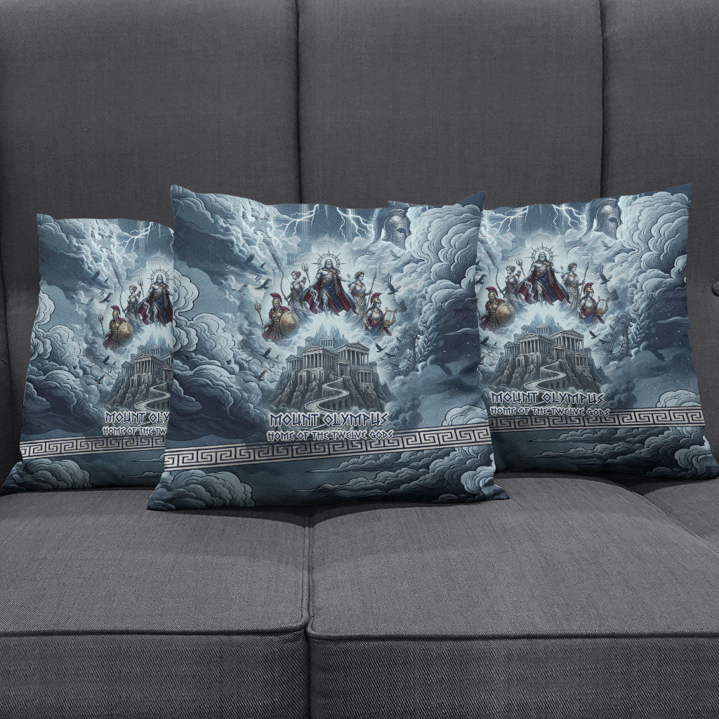 Mount Olympus Pillow Cover Throne Of The Twelve Gods Greek Mythology