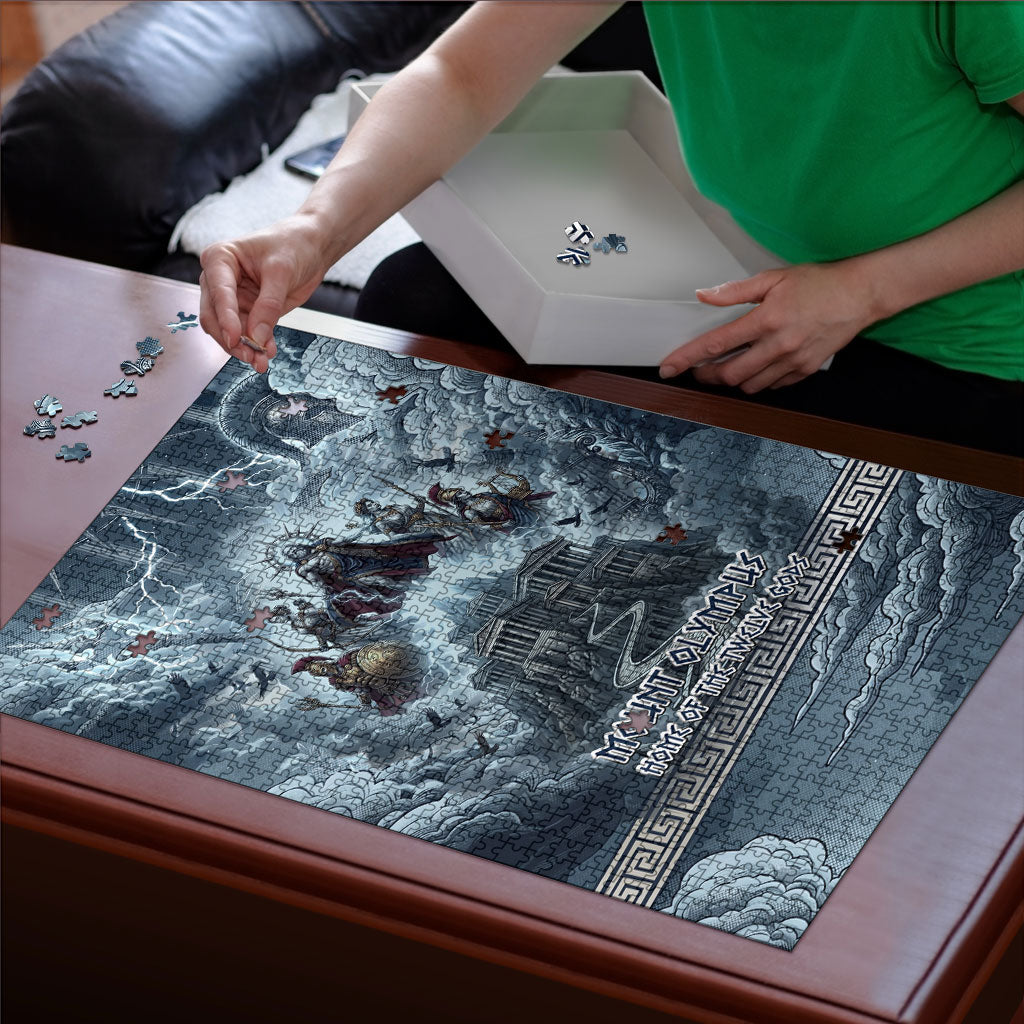 Mount Olympus Puzzle Throne Of The Twelve Gods Greek Mythology
