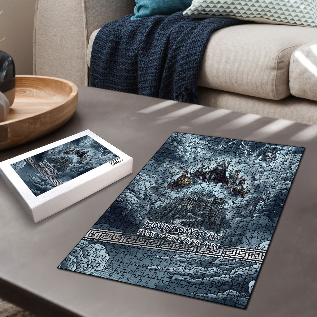 Mount Olympus Puzzle Throne Of The Twelve Gods Greek Mythology